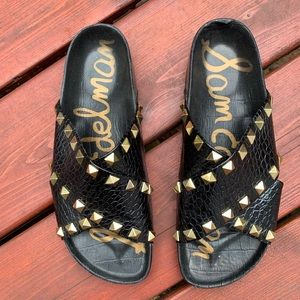 Sam Edelman Adora Mock-Croc with Studs